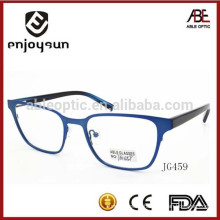 unisex designer eyeglasses fashionable metal optical spectacles